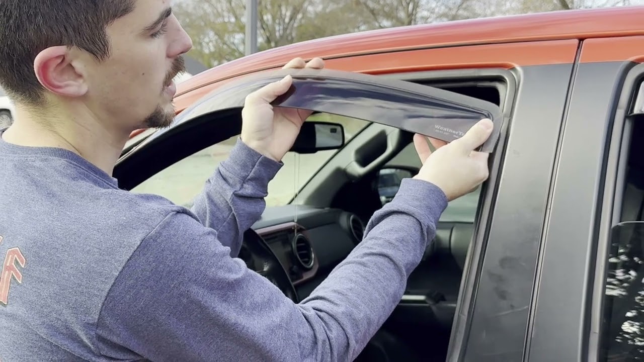 How to Install Weathertech Rain Guards on a 3rd Gen Tacoma