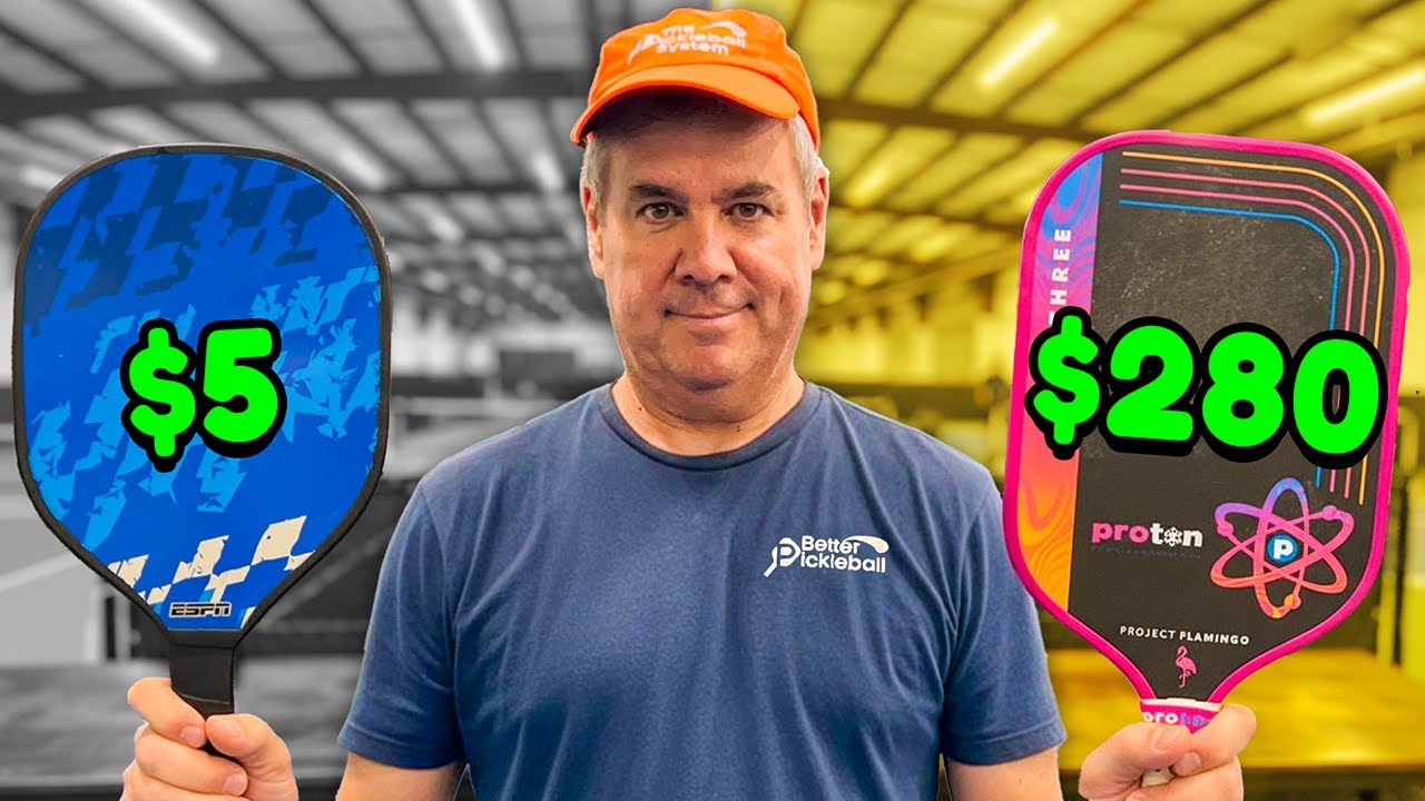Cheapest vs Most Expensive Pickleball Paddles, Is It Worth It? | From a Top Pickleball Coach