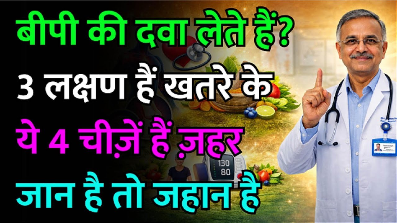 ब्लड प्रेशर की दवा ले रहे हैं? शरीर में ये 3 लक्षण दिखें तो तुरंत बंद करें, जान का खतरा है!