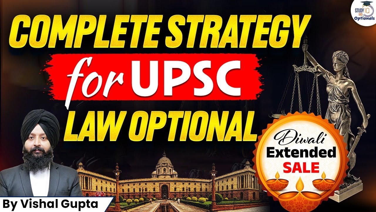Complete Strategy for Law Optional 2026 | UPSC Mains 2026 | Law Optional UPSC | Vishal Gupta