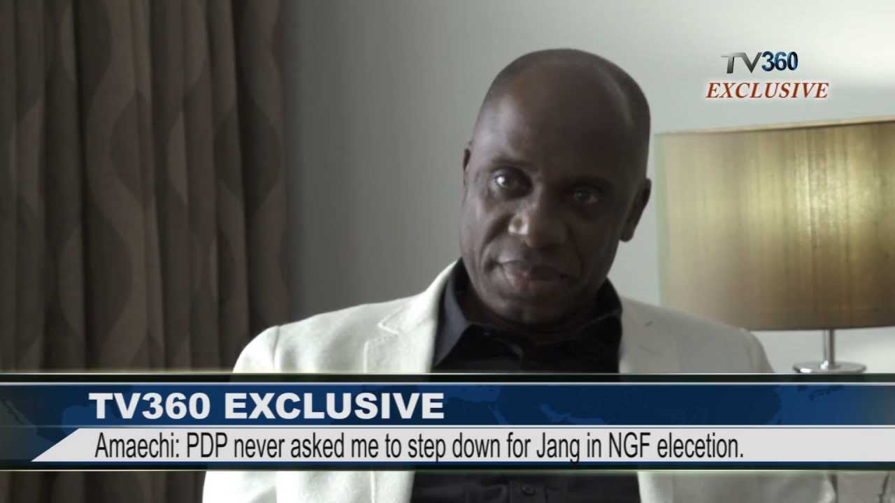 TV360 EXCLUSIVE: MY PROBLEMS WITH PRESIDENT JONATHAN - Amaechi