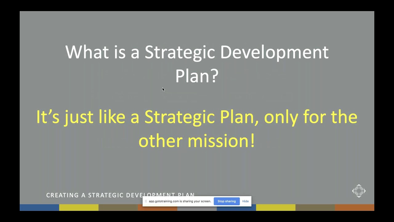 Building a Strategic Development Plan