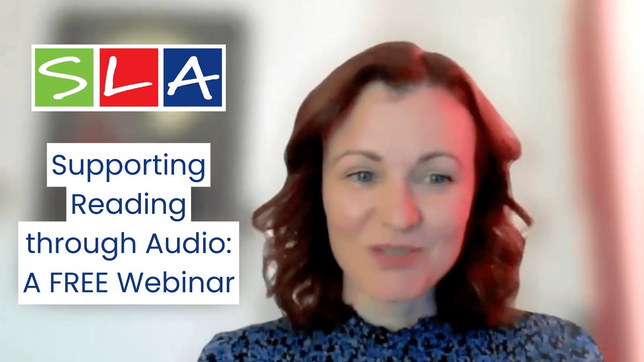 Supporting Reading through Audio: A Free Webinar