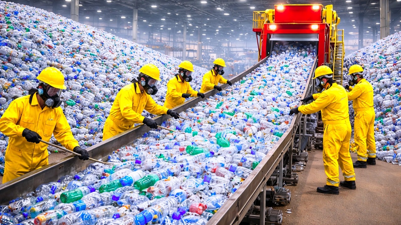 CÓMO se RECICLAN MILLONES de BOTELLAS ♻️ | ASÍ GENERAN $100 MIL MILLONES con el PLÁSTICO
