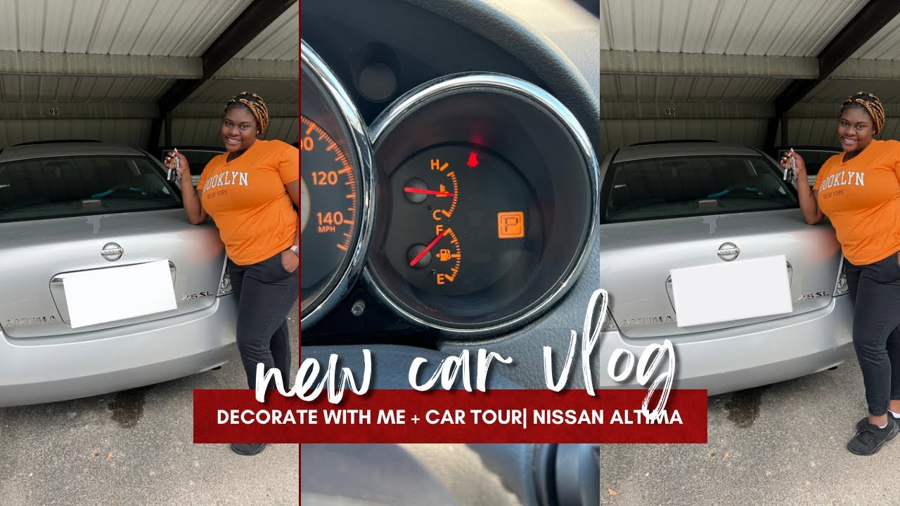 vlog: buying my first car IN FULL at 19 , car tour + decorate with me |kaniya janae