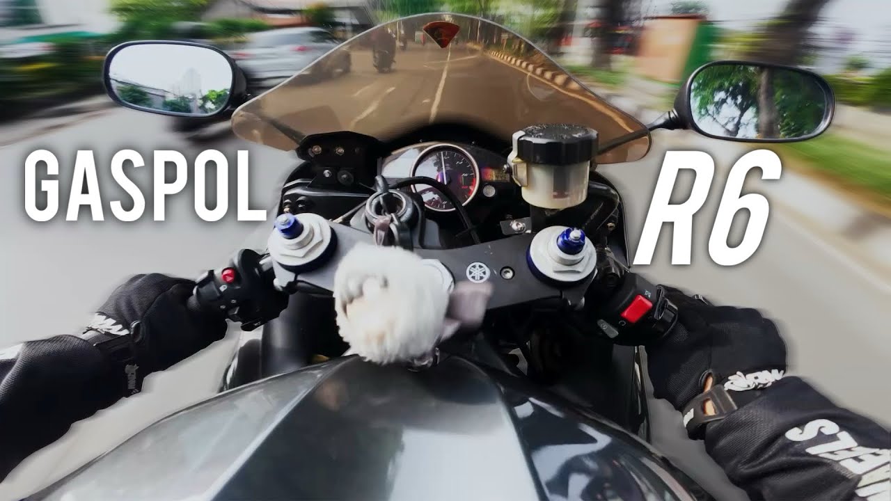 Yamaha R6 преследует Vario Boreup..‼️