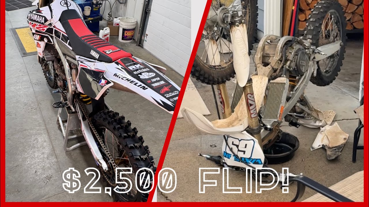 Yz450f Restoration pt.2 + Prime Montana dirt bike riding. #yamaha #yz450 #bikebuild #restoration 