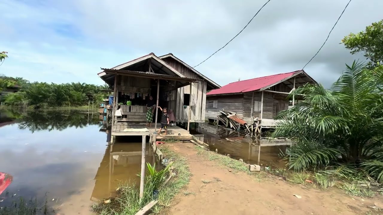 Transmigrasi sp3 mulai terendam banjir