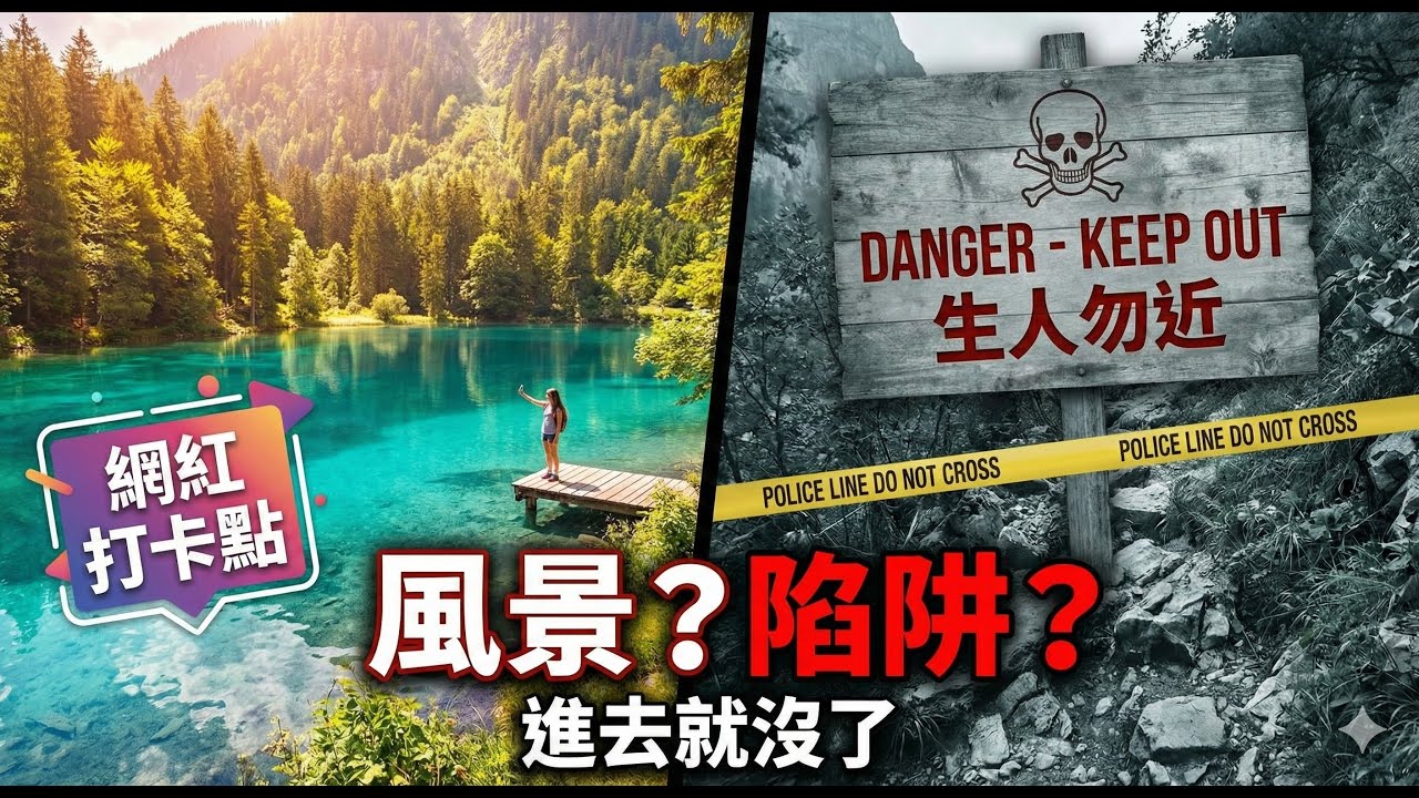 看起來人畜無害，實則暗藏殺機的5個「網紅景點」！去過的人都在後悔