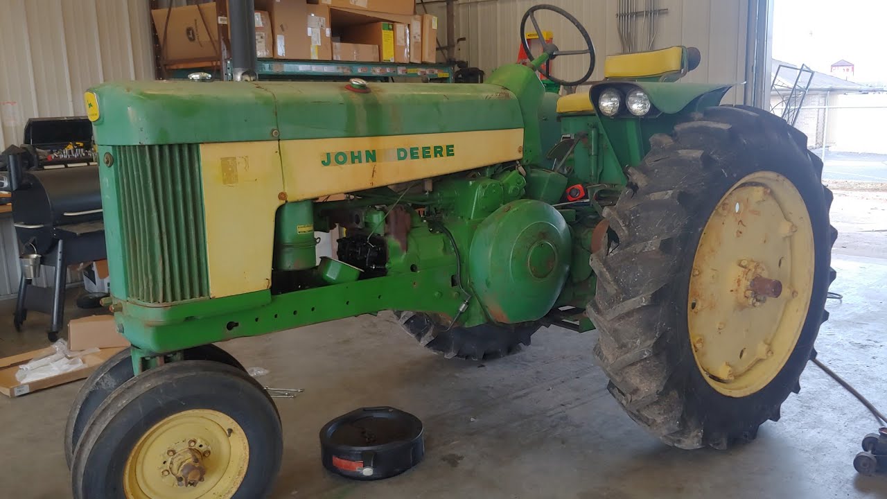 John Deere 630 In the Shop