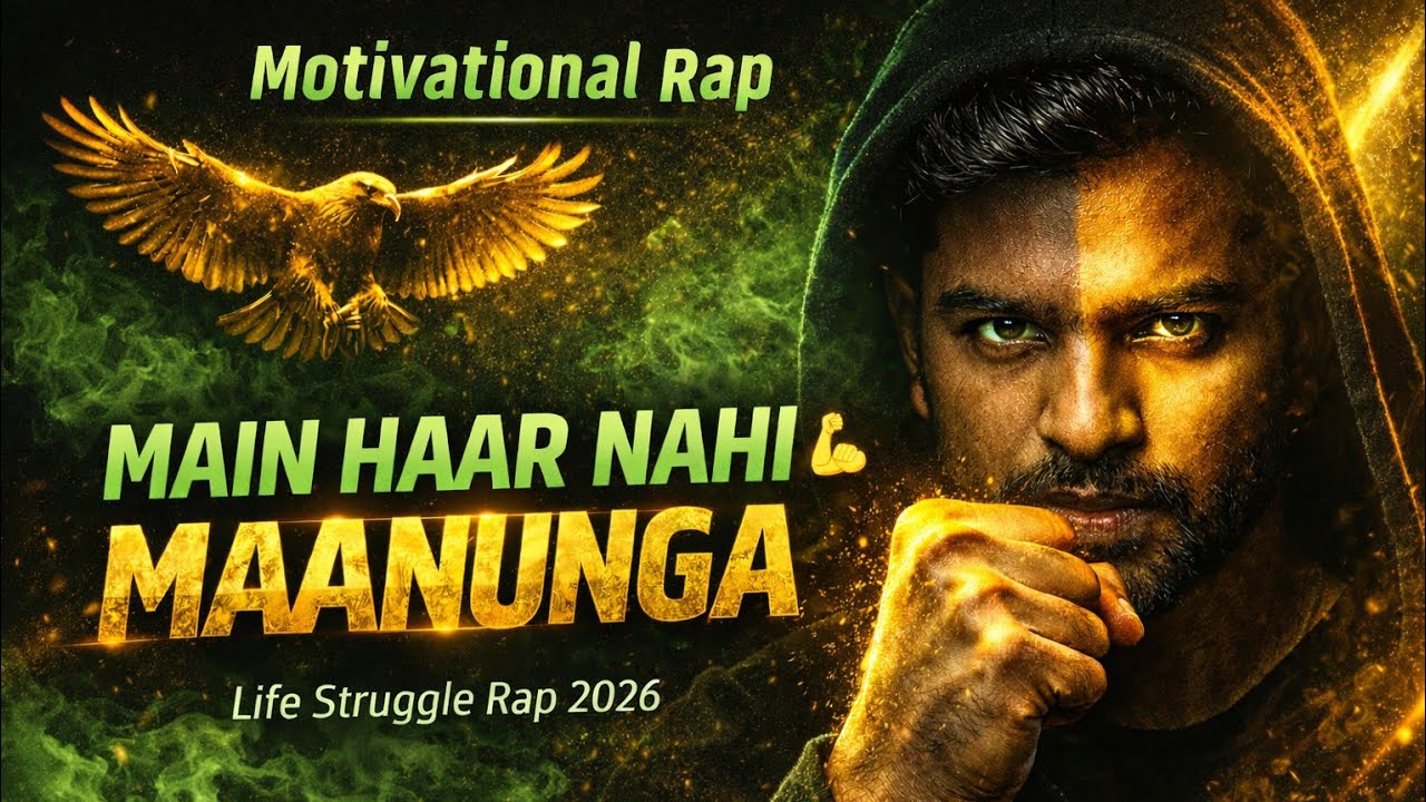 Motivational songs hindi rap|| Haar Nahi Maanunga 😐 👍#song #music 