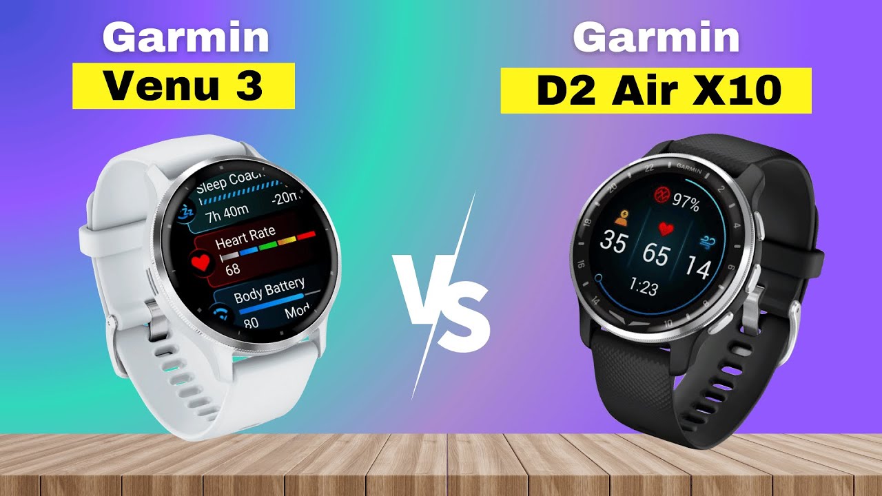 Garmin D2 Air X10 vs Garmin Venu 3