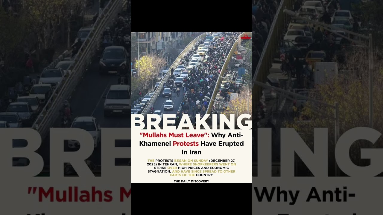 "Mullahs Must Leave": Why Anti-Khamenei Protests Have Erupted In Iran