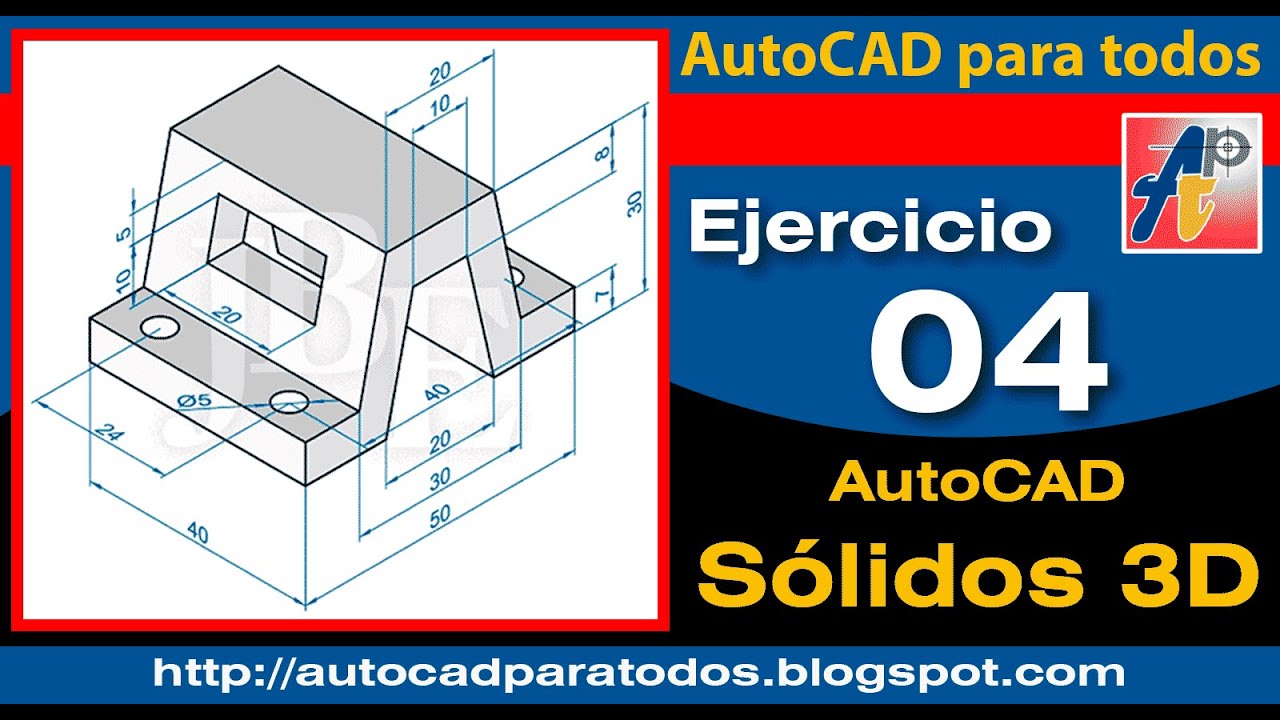 AutoCAD 3D - Ejercicio 04