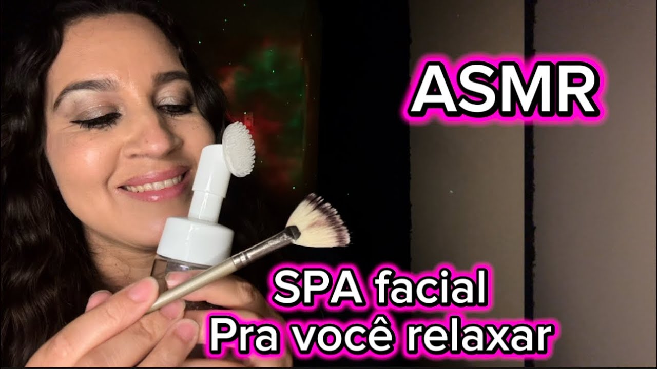 ASMR: SPA facial pra você relaxar 