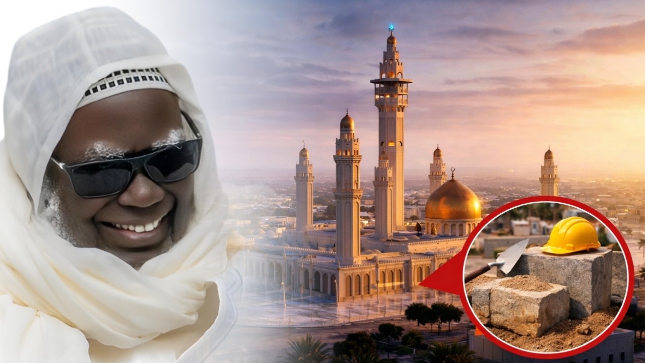 🔴Cérémonie de lancement des travaux de rénovation de la Grande Mosquée de Touba