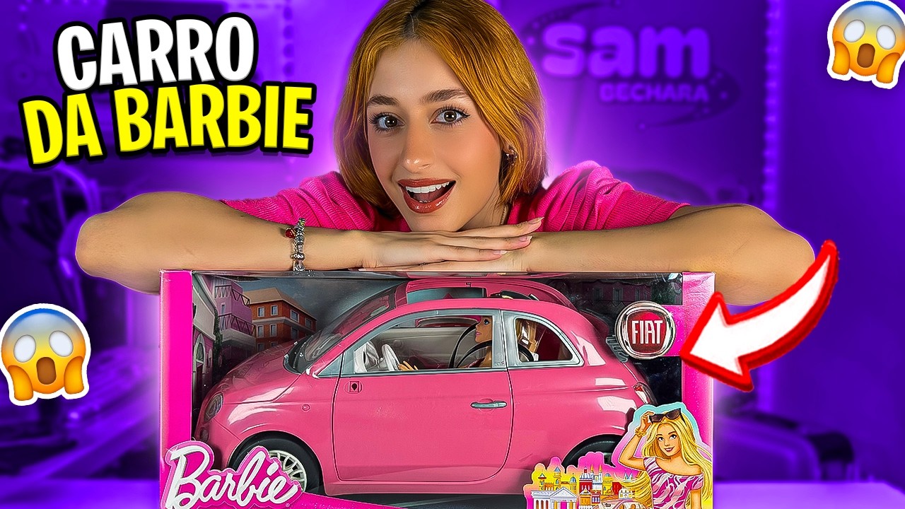 MEU PRIMEIRO CARRO DA BARBIE!!!