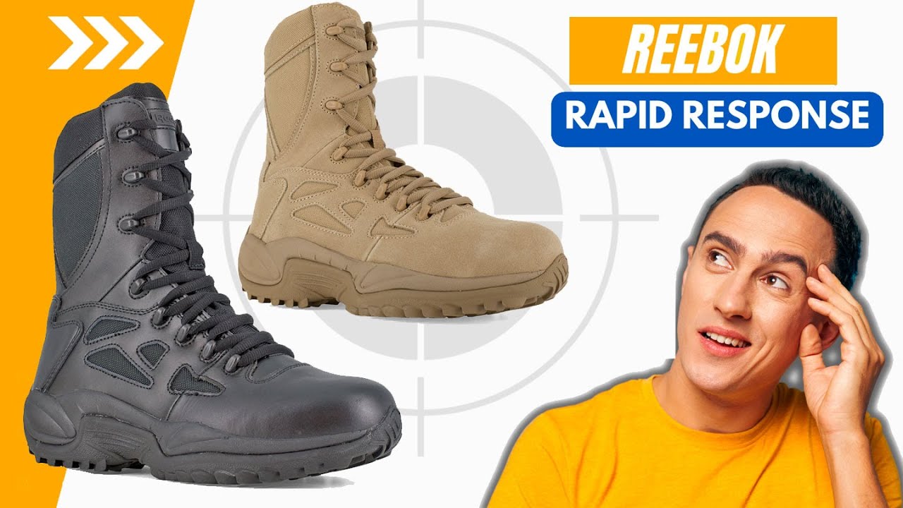 Bota Reebok Rapid Response para Polic&iacute;as y Militares