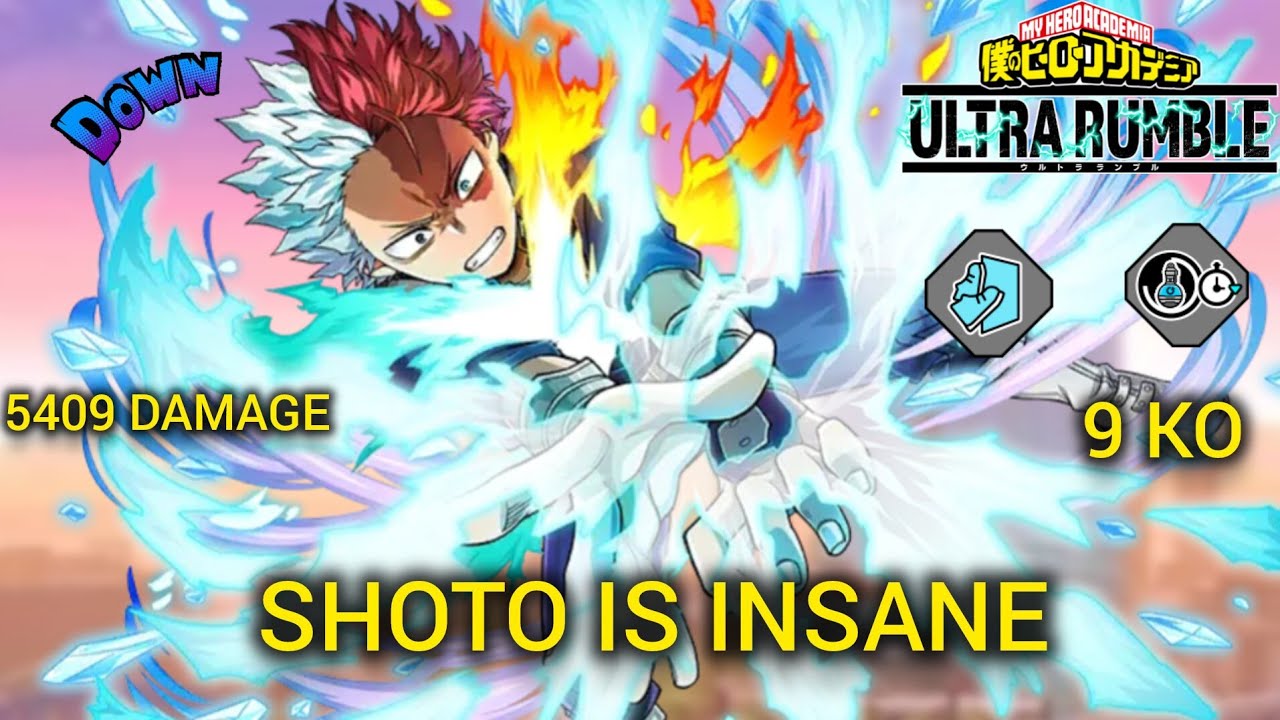 STRIKE SHOTO IS A MONSTER RANKED IN MY HERO ULTRA RUMBLE