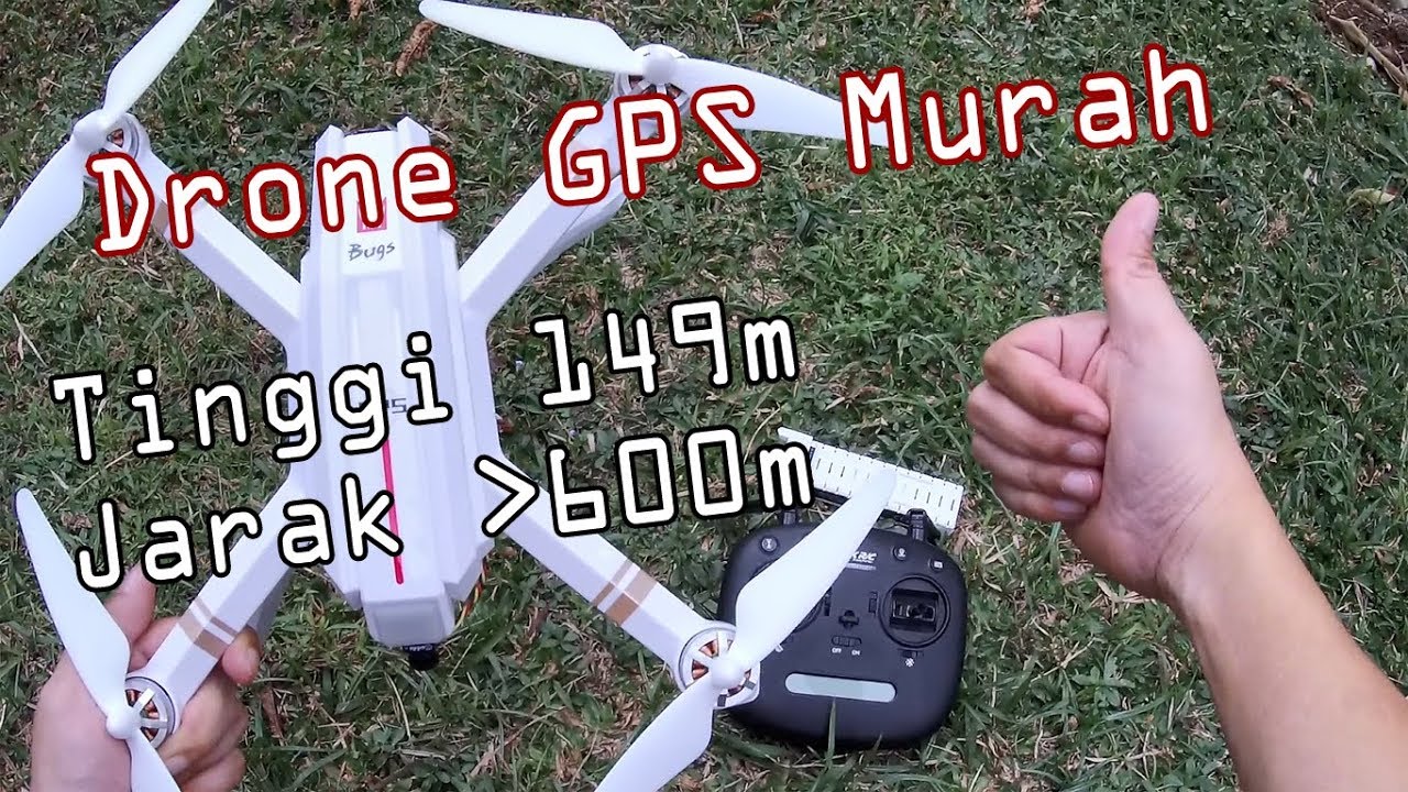 MJX B3 Pro Drone GPS Murah Berfaedah Test Terbang Lengkap :D