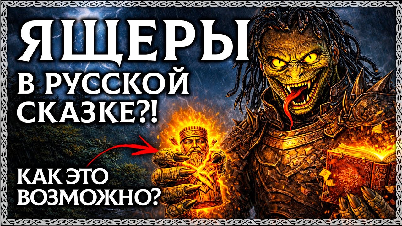 Русы против Ящеров! РУССКАЯ СКАЗКА про Рептилоидов? Никому не известная сказка про древнюю Русь!