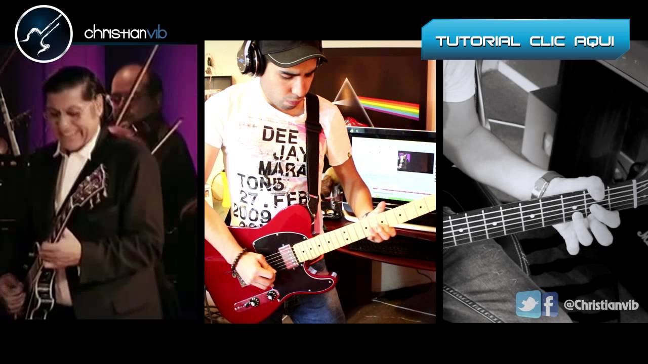 Y Volvere - LOS ANGELES NEGROS - Acustico Guitarra Cover Tutorial Demo Christianvib