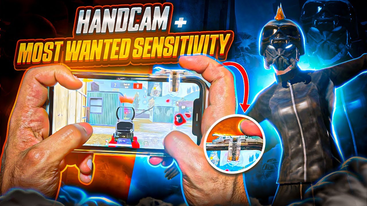 هاندكام جديد مع شفتات + الحساسية و الإعدادات 😱 | New Handcam With Triggers + My Sensitivity 🥵
