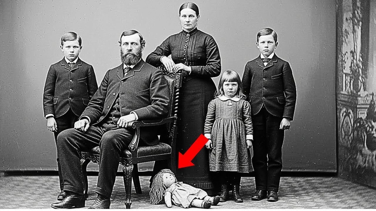 1892 Family Portrait Found — Historians Freeze After Seeing What Lies Beside the Chair