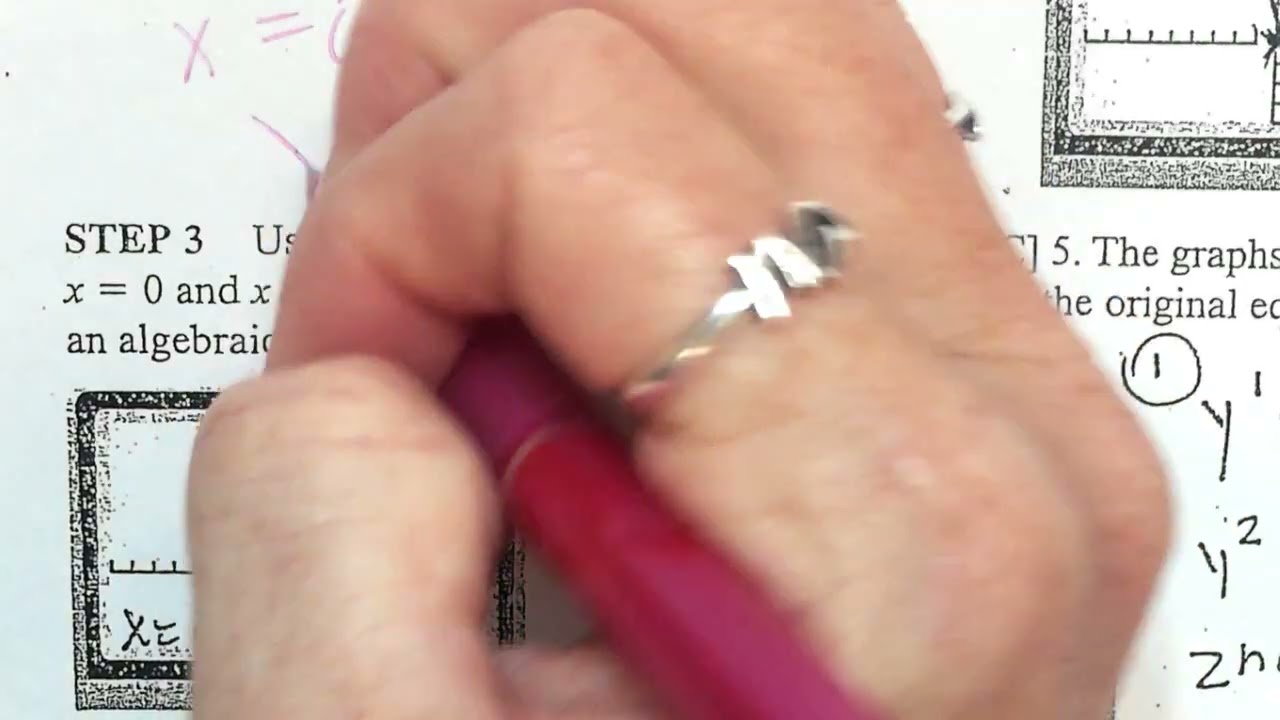 Algebra 9-4 More Solving Polynomial Equations with a Calculator