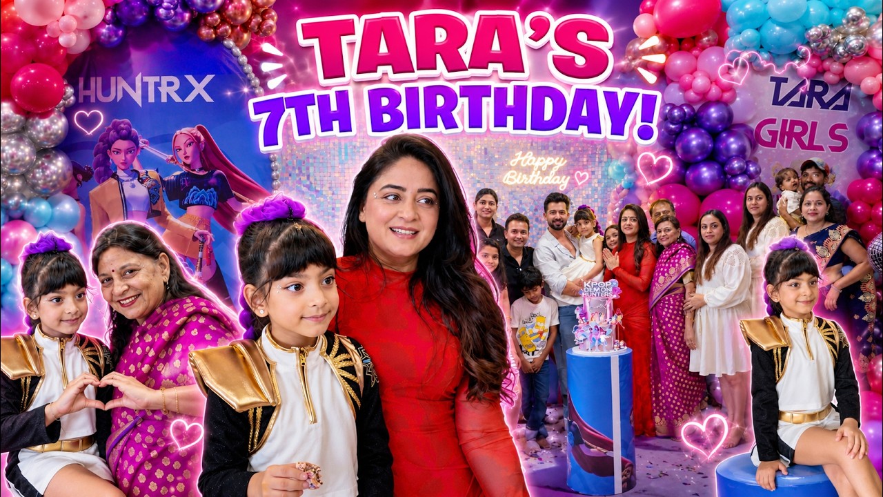 Tara&rsquo;s 7th Birthday Celebration 🎉 | Friends, Games, Dance & Lots of Fun! | Mahhi Vij
