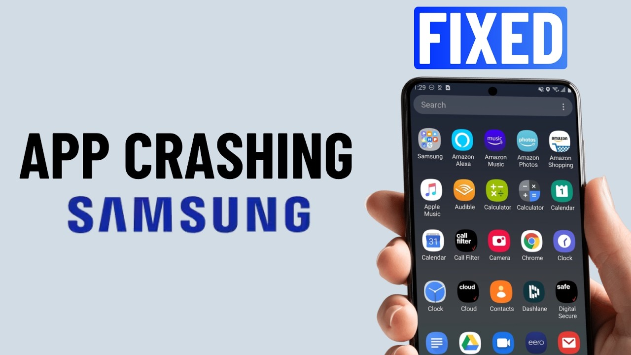 Fix App Keeps Crashing on Samsung Phone