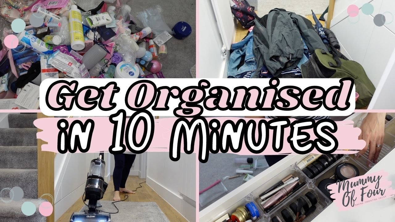 Quick & Easy 10 Minute Organisation Projects | Get Organised With Me