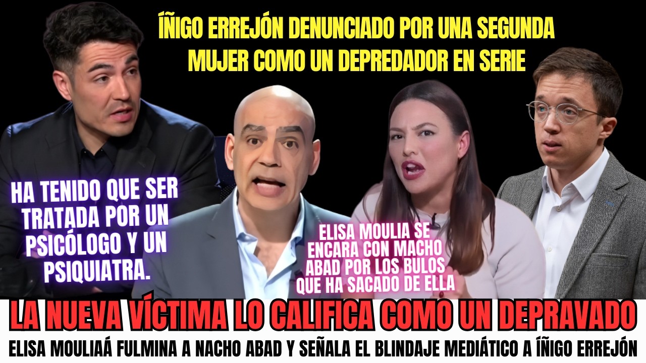 Elisa Mouliaá estalla contra Nacho Abad en directo por el caso Íñigo Errejón