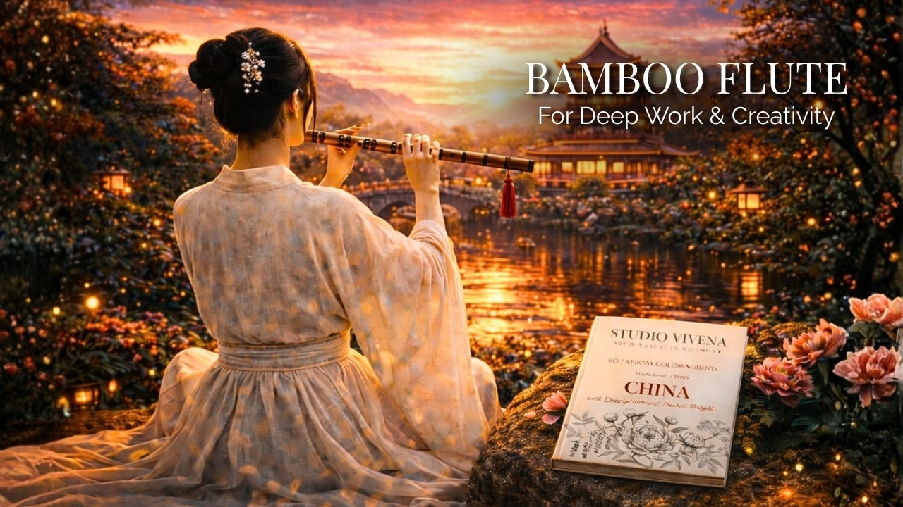 Traditional Chinese Bamboo Flute (Dizi) 🏮 Vol. 4 — Music for Creative Flow & Deep Reflection