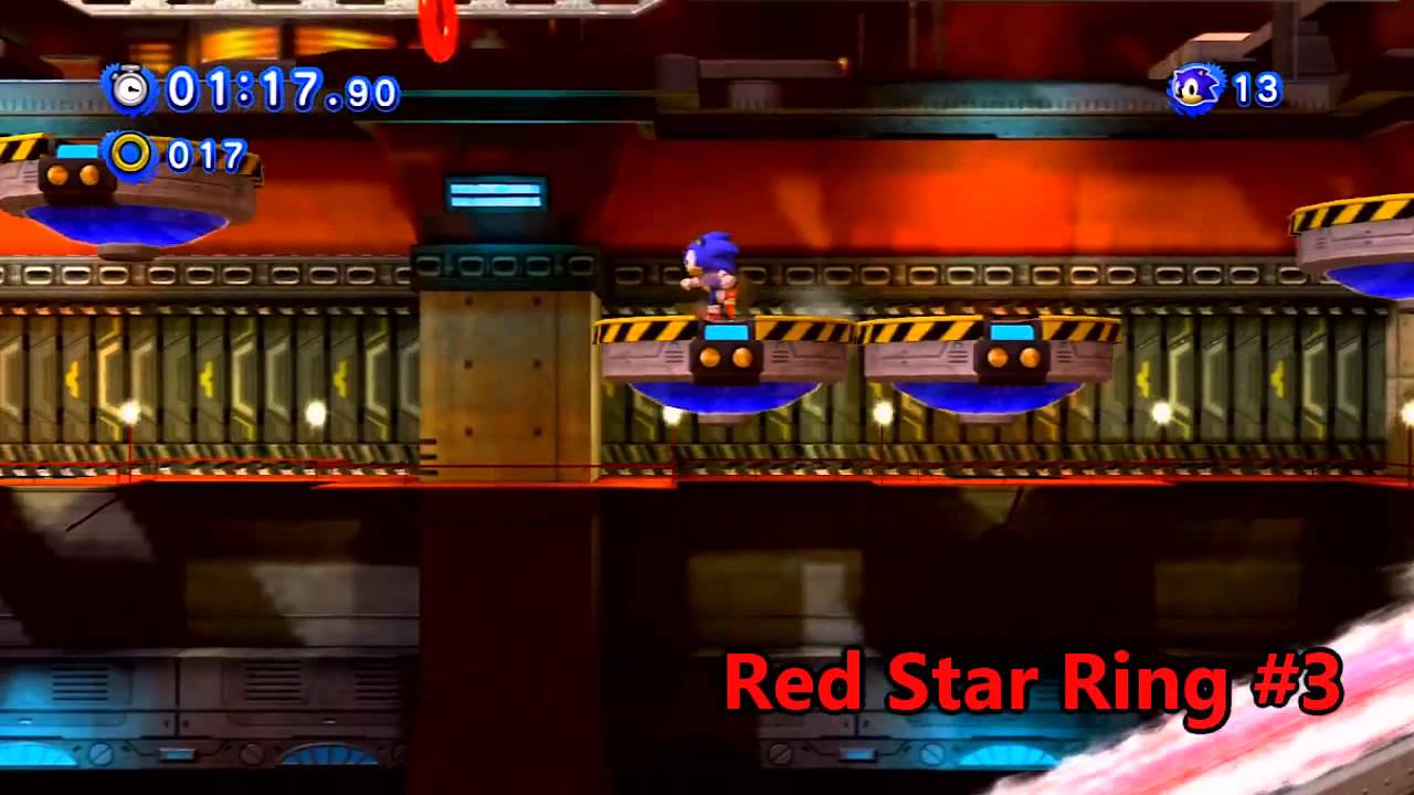 Sonic Generations - Chemical Plant (Act 1) - Red Rings