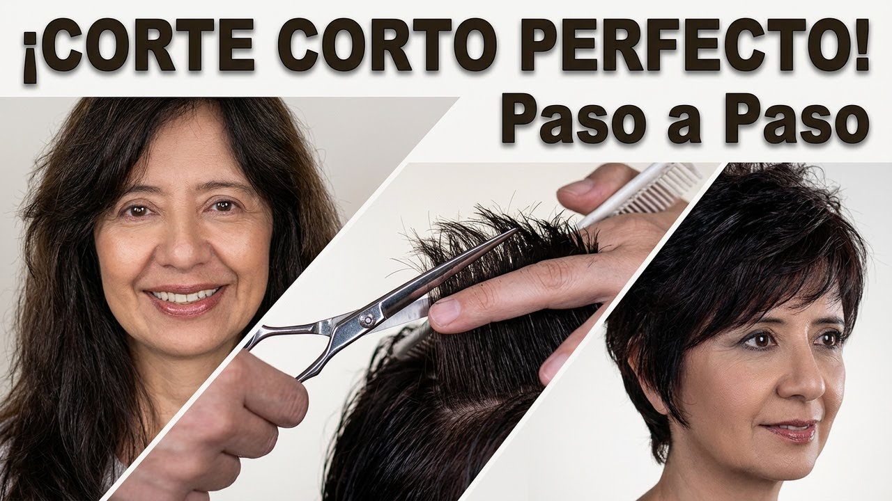 Aprende a cortar el cabello corto como un profesional
