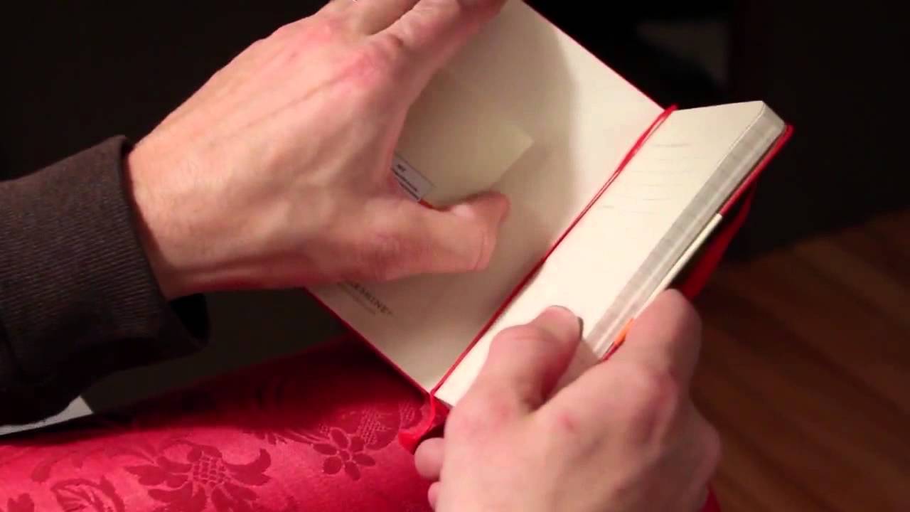 Карманный блокнот Moleskine с фирменным логотипом GNP в твердой обложке в квадратной обложке