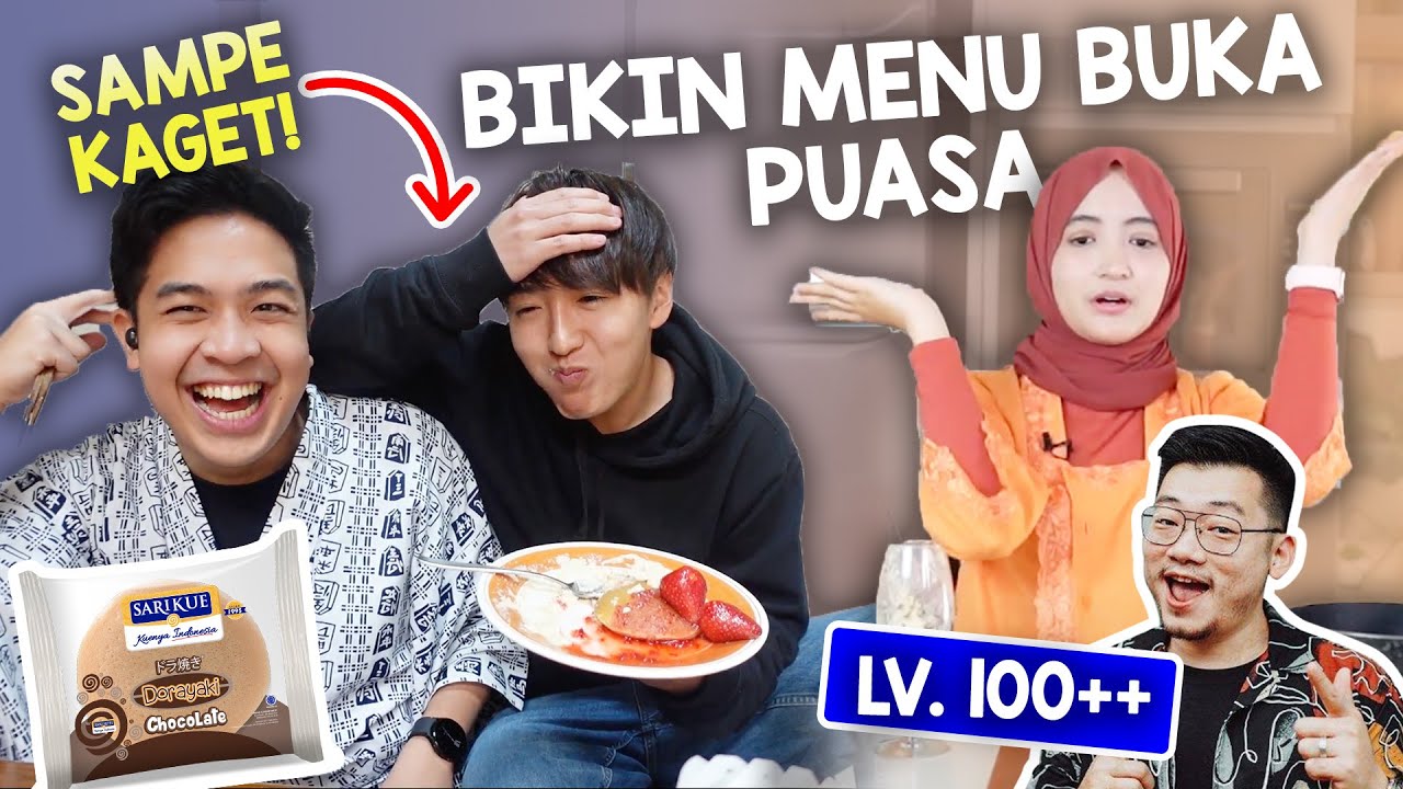 JEROME & ARAFAH BIKIN MENU BUKA PUASA DIAJARIN MASTERCHEF! YUSUKE SAMPE KAGET 😂