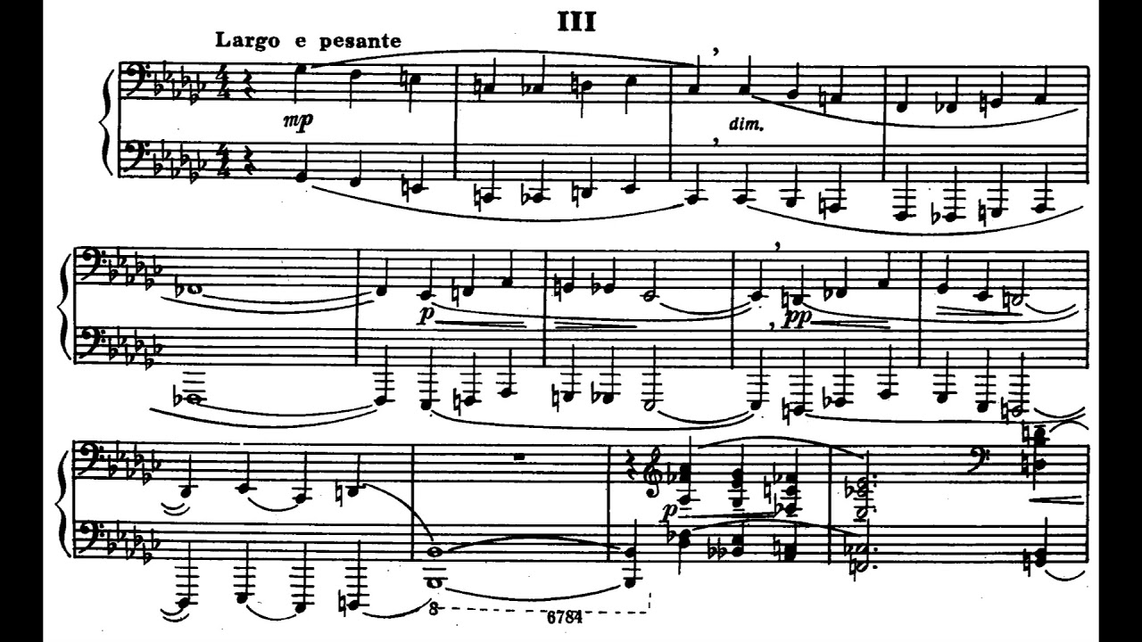 Nikolai Myaskovsky - Eccentricities for Piano, Op. 25 (1917-22) [Score-Video]