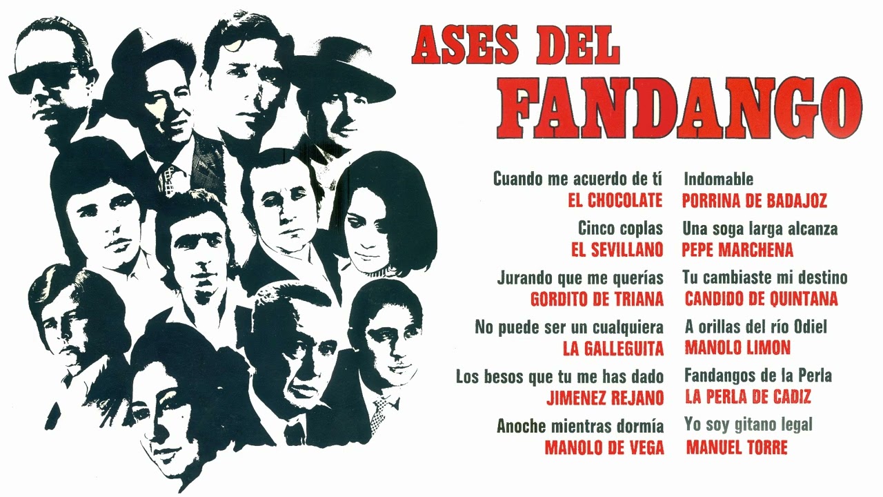 Ases del fandango - El Chocolate, Jiménez Rejano, Gordito de Triana, El Sevillano y muchos más