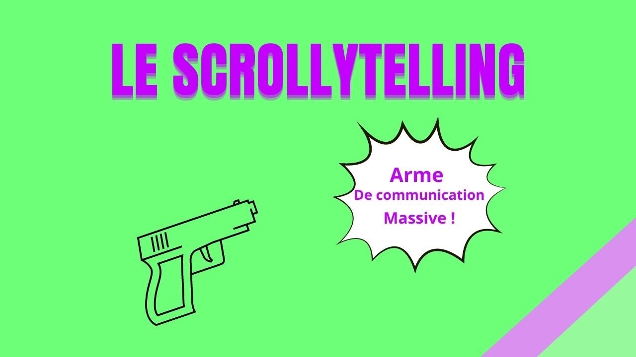 Le scrollytelling, une arme de communication massive !  | Learnybox