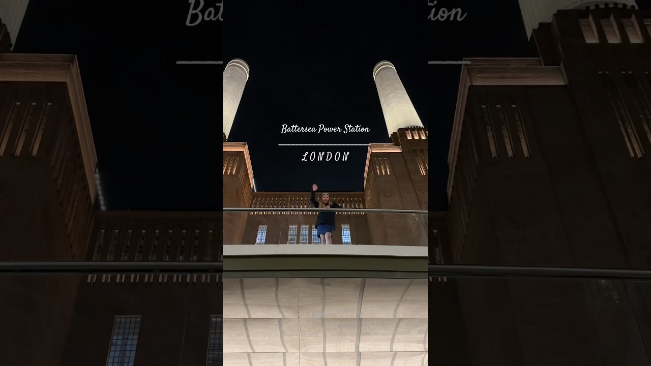 My favorite mall in London #batterseapowerstation #visitlondon #londonvlog #kimmfern #shorts #reels