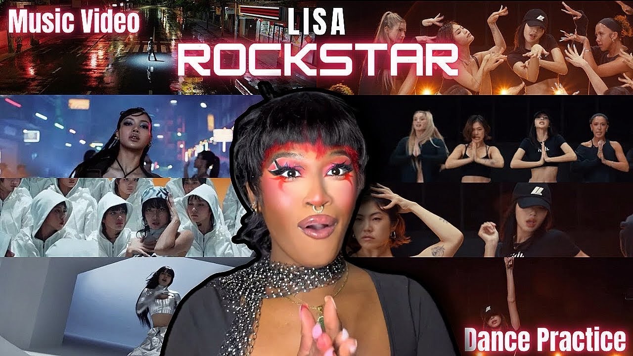 FIRST TIME REACTING TO BLACKPINK💞! | LISA - ROCKSTAR (Official Music Video) & (Dance Practice)🎸🔥