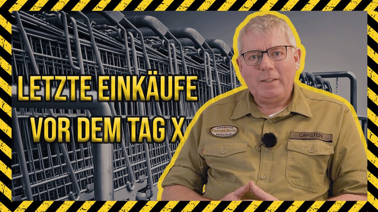 Letzte Einkäufe vor dem Tag X | 13. Folge | Carsten Bothe