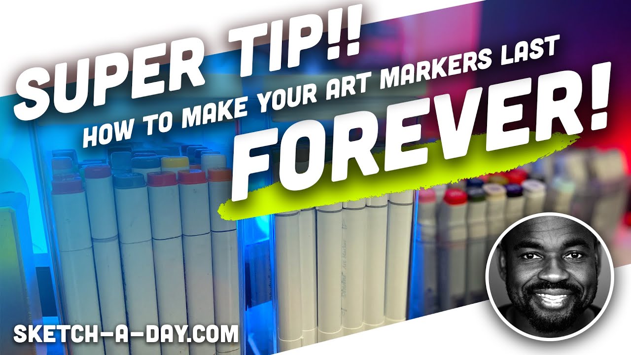 How to store your markers and make them last FOREVER