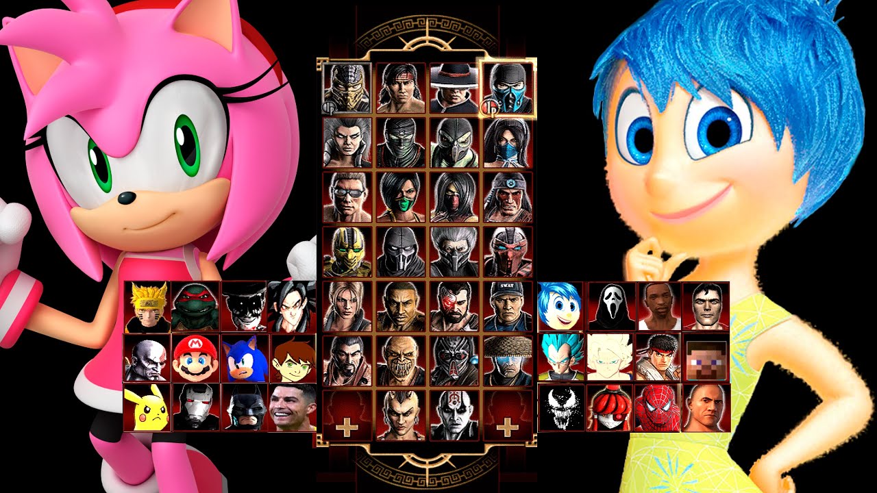 MORTAL KOMBAT 9 | AMY ROSE & JOY | EXPERT TAG LADDER | GAMEPLAY (4K60FPS)