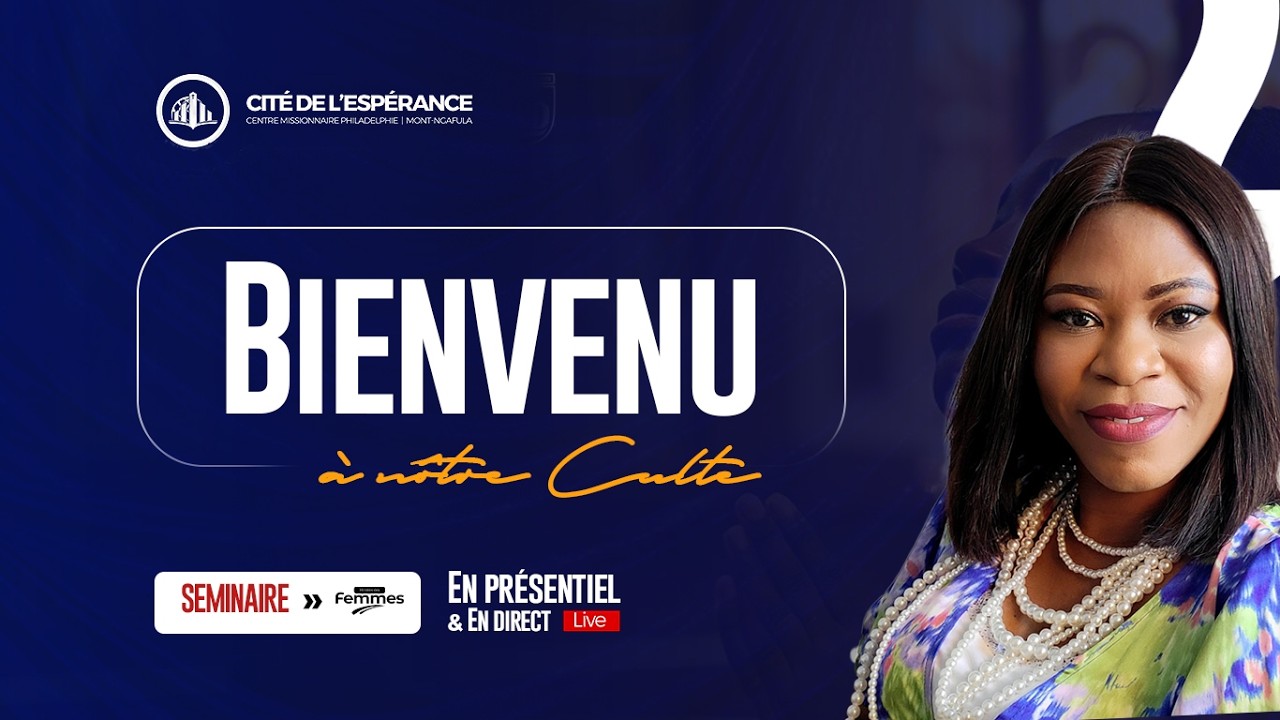 UNE FEMME VERTUESE | Ministère des Femmes | Vendredi 13 Mars 2026 | Maman Joella MOLENGA