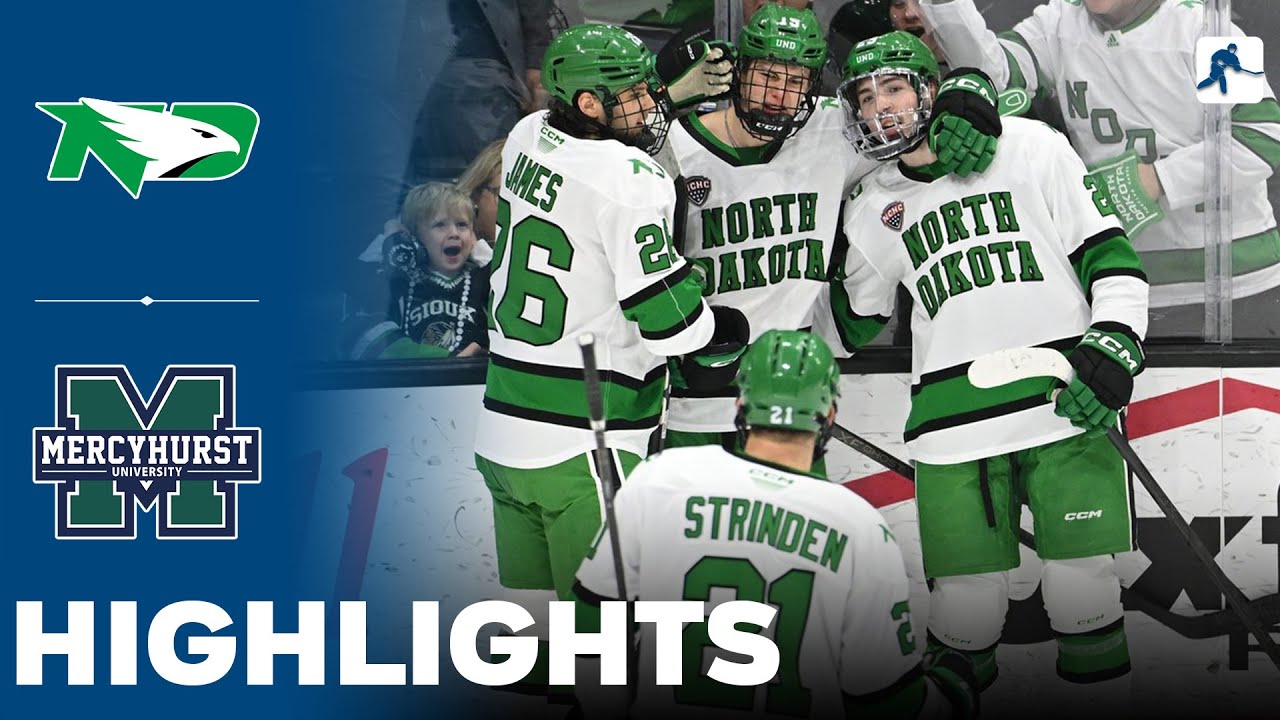 North Dakota vs Mercyhurst | NCAA College Hockey | Highlights - January 03, 2026