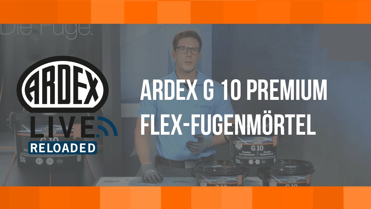 ARDEX G 10 PREMIUM Flex-Fugenmörtel | ARDEX-Live Reloaded