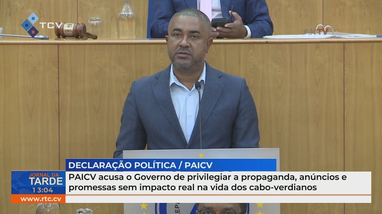 PAICV acusa o Governo de privilegiar a propaganda, anúncios e promessas sem impacto real